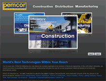 Tablet Screenshot of pemcor.com.ph